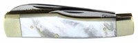Fightn Rooster Mother Of Pearl Palmetto CC Knife