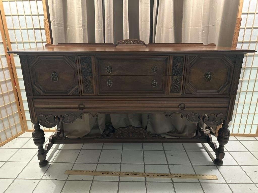 Antique Jacobean Buffet