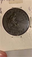 1914 Philippines 1cent w/ Error