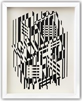 Victor Vasarely- Heliogravure Print "Untitled"