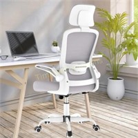 High Back Ergonomic Chair  Grey