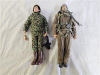Hasbro and Blie Box GI Joe Military Soldiers
