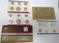 1984 P&D and a 1984 P US Uncir coin sets