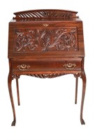 Robert Mitchell Carved Writing Desk
