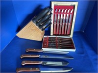 Assorted Knives: Lifetime Cutlery Set, Eversharp