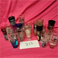 shot glasses