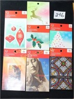 7 Booklets of Canadian Christmas Postage Stamps