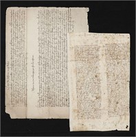 15th c. Manuscript Documents