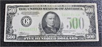 1934 Federal Reserve Richmond $500 bill