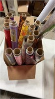 Flower Wrapping Paper Lot