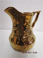 Wade Copper Lustre footed jug