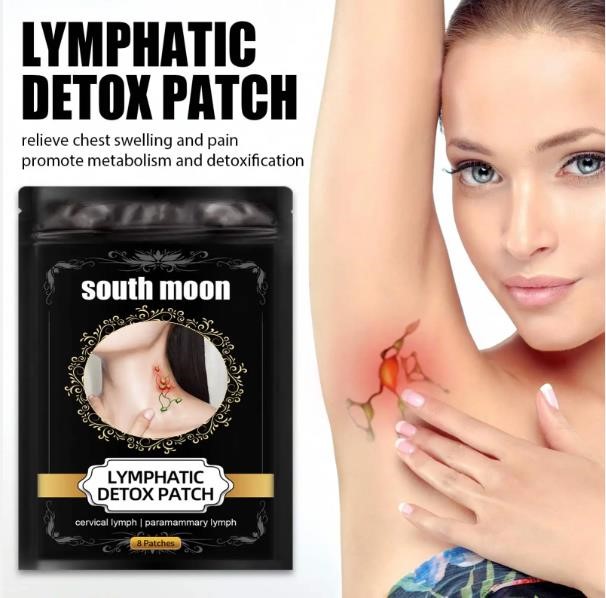 Qty14 Lymphatic Detox Patch Neck Armpits