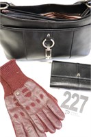 Etienne Aigner Hand Bag, Wallet & Gloves
