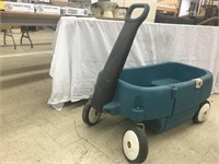 Heavy plastic children’s wagon/garden cart.