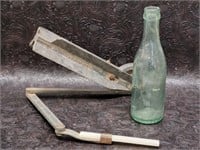 Early Coca Cola Bottle & Curve Marking Tool
