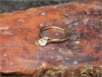 14kt Gold & Diamond Engagement Ring