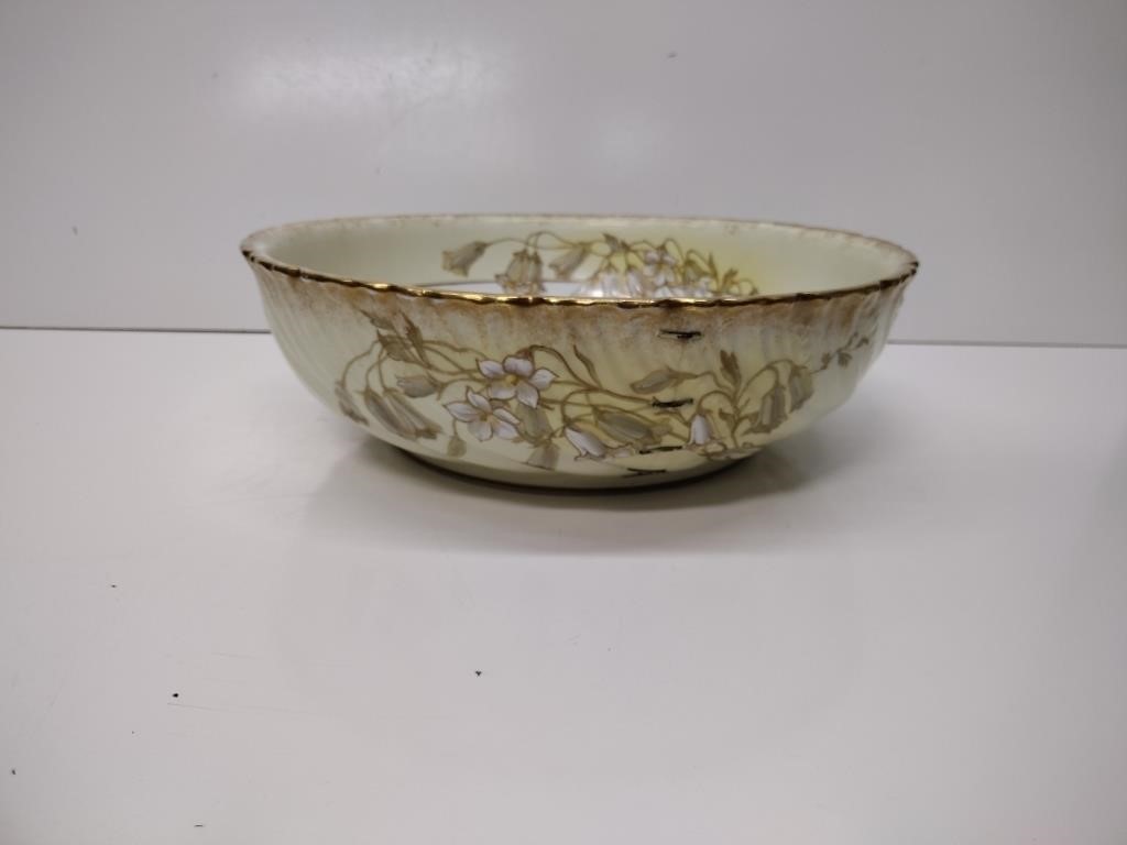 Antique Maple & Co. Limoges Bowl