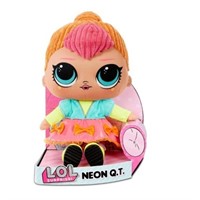 $24  LOL Surprise Neon Q.T. Soft Plush Doll