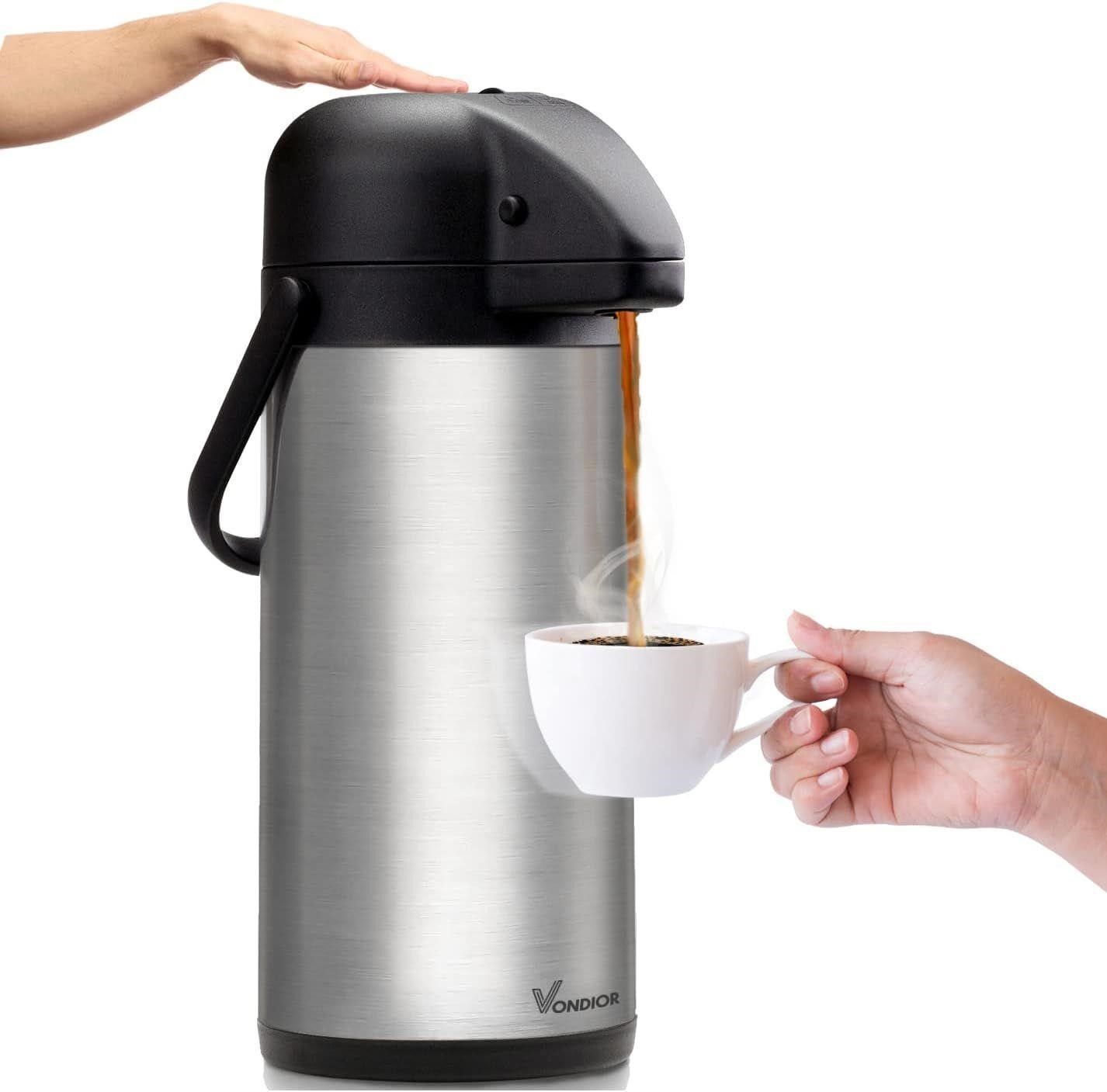 Coffee Dispenser with Pump