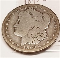 1893-S Silver Dollar (Please Inspect Before