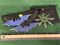 Shuriken & Bat Throwing Knives