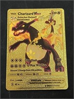 Charizard Vmax Gold Foil Pokémon Card