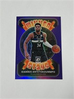 2021 Optic Giannis Antetokounmpo PURPLE Insert