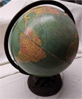 Replogle world globe. 12" diameter