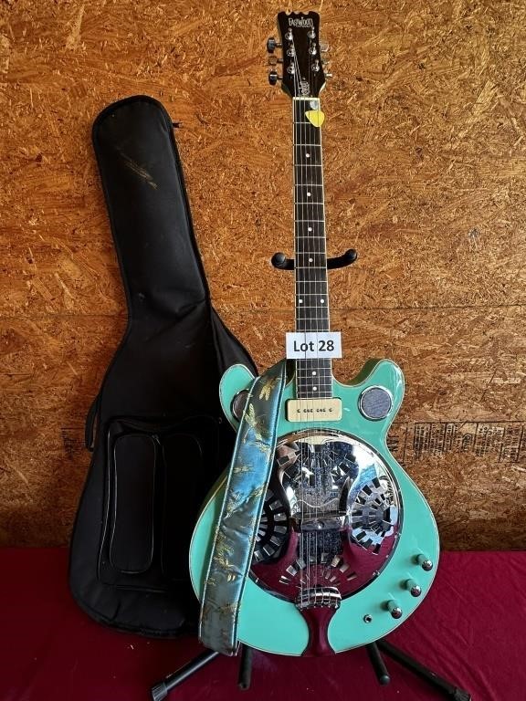 Eastwood Resonator Guitar With Case