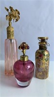 Vintage perfume bottles (3)