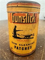 Vintage Gunslick Gun Cleaning Patched Advertising