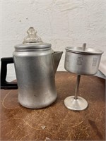 Vintage Fire King Coffee Pot/Percolator