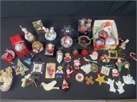 Christmas ornaments which include some