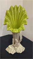 Royal Haeger fluted vase. Beautiful off-white