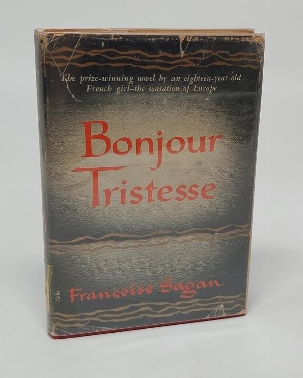 BONJOUR TRISTESSE  FRANCOISE SAGAN  1ST AMERICAN E