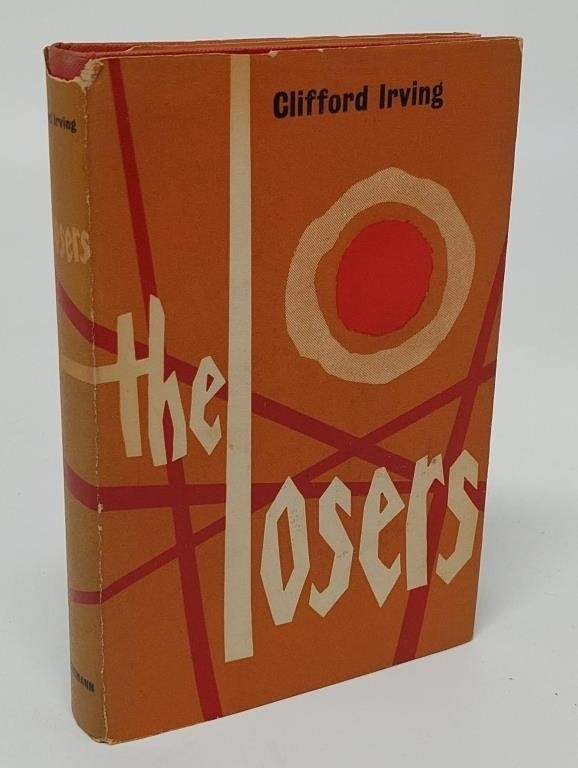 THE LOSERS  CLIFFORD IRVING  1ST EDITION  INSCRIBE