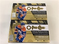 2 Boxes OPC 2023/24 Hockey Cards