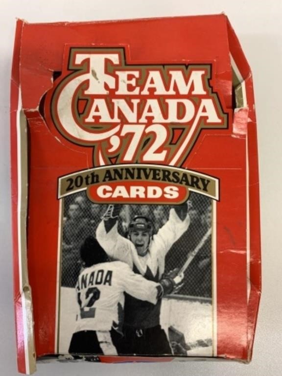 72 Team Canada 20th Ann. Cards