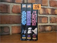 Star Wars trilogy VHS movie set