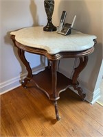 Oval Marble Top Table