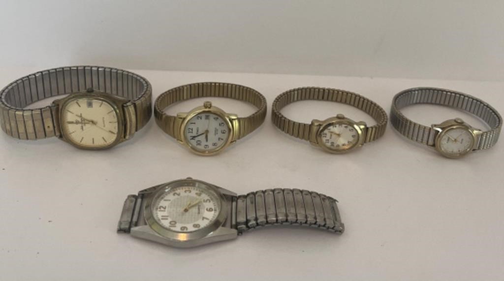 Quartz and Timex Watches