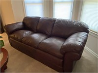 Leather sofa