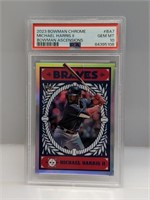 2023 Bowman Chrome Michael Harris II RC PSA 10