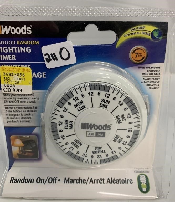 New Indoor Lighting Timer