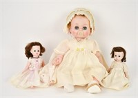 Three 1950s-60s Madame Alexander Dolls