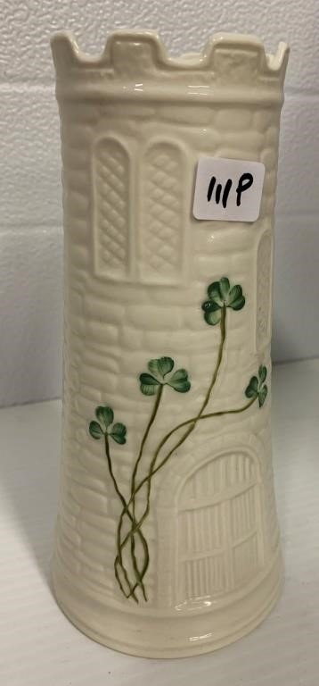 Belleek Vase (7 3/4" high)