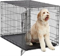 Single Door & Double Door Folding Metal Dog Crate