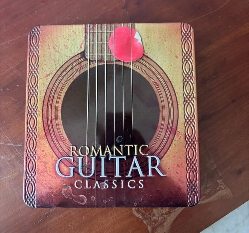 romantic guitar classics cd's