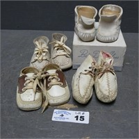 Antique Doll Baby Shoes