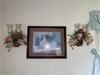 Wall Art and Sconces